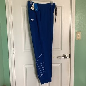 Adidas Originals Big Trefoil Outline Sweatpants New